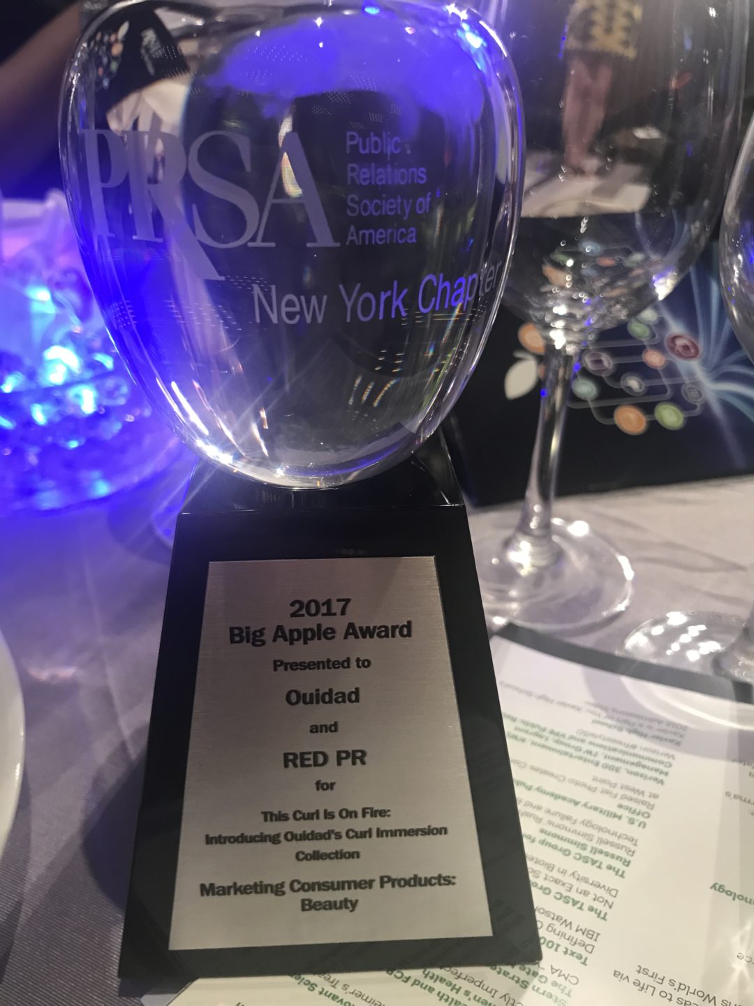 RED PR Wins PRSA Big Apple Award for Ouidad Campaign RED PR